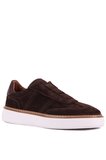 Shoetyle - Hakiki Süet Deri Kahverengi Erkek Günlük Ayakkabı - 250-3002