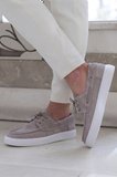 Shoetyle - Hakiki Süet Deri Bej Rengi Günlük Erkek Ayakkabı - 115-K512-1065