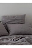 Açık Gri Yastık Kılıfı 2'li Set 50x70 cm