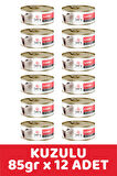 Vet's Plus Optimal Nutrition Kuzu Etli Tahılsız Kedi Konservesi 85gr (12 Adet)