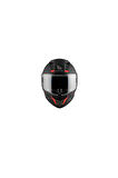 MT Stinger 2 Solid A1 Matt Full Face Mat Siyah Motosiklet Kaskı XL