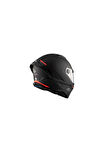 MT Stinger 2 Solid A1 Matt Full Face Mat Siyah Motosiklet Kaskı XL