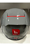 HELMETS BRAKER SOLİD A12 GLOSS GREY XXL