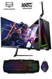 Mintra Demon Ryzen 5 3600 32GB 256GB 512GB SSD RX 550 4GB 24" Oyuncu Masaüstü Bilgisayarı
