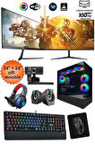 Mintra Streamer I5 10400f 16GB 512GB M.2 Nvme Rtx2060s 8GB 24" 24" Masaüstü Oyuncu Bilgisayarı