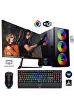Mintra Elemental X I3-10100f 16GB 256GB M.2 Nvme Msı Rtx 3060 3x 12GB 24"oyuncu Masaüstü Bilgisayarı