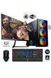 Mintra Hunter X I3-10100f 16GB 512GB M.2 Nvme Msı Rtx 3060 3x 12GB 24" Oyuncu Masaüstü Bilgisayarı