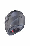Duke X Çeneden Açılır Kask Pinlock (GUN METAL) (S)