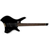DMX Guitars EBR0100 BK Headless Elektro Gitar