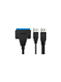 Alfalink USB 3.0-2.5 3.5 inç Sata SSD HDD Hard Disk Çevirici Dönüştürücü Adaptör Kablosu