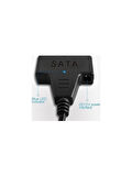 Alfalink USB 3.0-2.5 3.5 inç Sata SSD HDD Hard Disk Çevirici Dönüştürücü Adaptör Kablosu