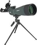 Alfalink SVBONY 75X Zoom Teleskop Monoküler Su Geçirmez Gözlem Dürbünü 20-60X80mm HD Zoom