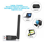 Alfa W114 150Mbps 2.4Ghz 3dbi Usb Antenli Kablosuz Adaptör