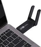 Alfalink AL-WF5 Usb 3.0 Dual Band 1300mhz Çift Anten Kablosuz Adaptör