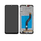 SAMSUNG A20S A207 UYUMLU LCD DOKUNMATİK EKRAN  ÇITALI SİYAH