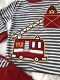 İtfaiye Nakışlı Erkek Çocuk Pijama Takımı 363
