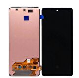 SAMSUNG A51 A515 UYUMLU LCD DOKUNMATİK EKRAN ÇITASIZ SİYAH (INCELL)