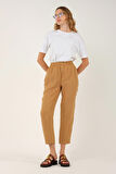 Müslin Pantolon Camel