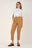 Müslin Pantolon Camel