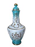 Paşa 25 cm Vazo Turkuaz Renk