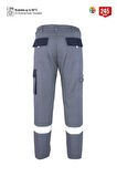 Myform 02141 Pantolon Palmira Plus Gri / Lacivert
