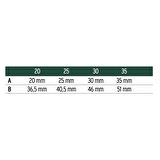 İto Alüminyum Makaralı Kapı Kilitleri 159E/20 - 254/62K Dilli, Barelli Silindir Tip