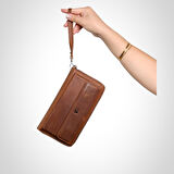 Hakiki Deri Unisex El Çantası | Canelia 1310