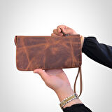 Hakiki Deri Unisex El Çantası | Viento 2225