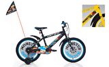 20J CARRARO MONSTER ÇOCUK BİSİKLETİ - SARI GRİ SİYAH