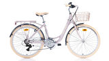 26J CARRARO JULIET ŞEHİR BİSİKLETİ - MAT PEMBE KROM KREM - 43