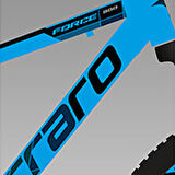 29J CARRARO FORCE 900 DAĞ BİSİKLETİ - MAT AÇIK MAVİ SİYAH - 48