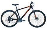 29J CARRARO FORCE 920 DAĞ BİSİKLETİ - MAT SİYAH TURUNCU - 48 KADRO