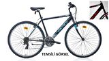 28J CARRARO ACTIVE 280 ŞEHİR BİSİKLETİ - SİYAH GRİ KIRMIZI - 49