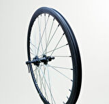 CORELLİ 27.5 ÖRÜLÜ ARKA JANT D FREN 36TEL SHIMANO FH-M475 8-9-10V - SİYAH-nikeltel