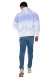 Erkek "SPLASH" Baskılı Kapüşonlu Hoodie  %100 Pamuklu Uzun Kollu