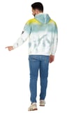 Erkek "SPLASH CAMDEN" Baskılı Kapüşonlu Hoodie  %100 Pamuklu Uzun Kollu
