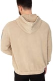 Erkek "PONDER LINE" Baskılı Kapüşonlu Hoodie  %100 Pamuklu Uzun Kollu