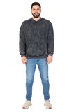 Erkek "WHAT??" Baskılı Kapüşonlu Hoodie  %100 Pamuklu Uzun Kollu