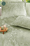Özdilek White Sakura Çift Kişilik Lastikli Fitted Çarşaflı Nevresim Takımı