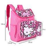 Sanrio Kuromi Cinnamoroll Hello Kitty My Melody Sırt Çantası ve Kalem Kutu Seti
