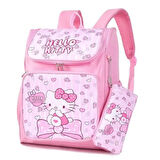Sanrio Kuromi Cinnamoroll Hello Kitty My Melody Sırt Çantası ve Kalem Kutu Seti
