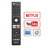 STRONG NETFLIX-YOUTUBE TUŞLU LCD-LED TV ANDROID SMART KUMANDA (23863=12440)