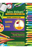 Okul Etiketi Kalem Defter Etiketi, She-Ra Okul Etiketi - 40 Adet 5cm Opak Sticker