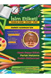 Okul Etiketi Kalem Defter Etiketi, He-Man Etiketi - 60 Adet 4cm Opak Sticker