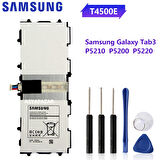 Samsung Tab 3 10.1 P5200 P5210 P5220 Pil Batarya T4500e + Tamir Seti