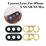 iPhone X, XS MAX , XS Arka Kamera Camı Lens