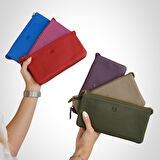 Hakiki Deri Kadın Cüzdan Çanta | Almeda 5463