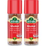 Arifoğlu Muskat - Öğütülmüş 55 gr Cam - 2 Adet