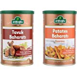 Arifoğlu Tavuk Baharatı 180 gr + Kızarmış Patates Baharatı 200 gr
