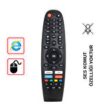 (SES KOMUTSUZ)  DİJİTSU EXPLORER-MOUSE TUŞLU LCD LED TV SİHİRLİ KUMANDA